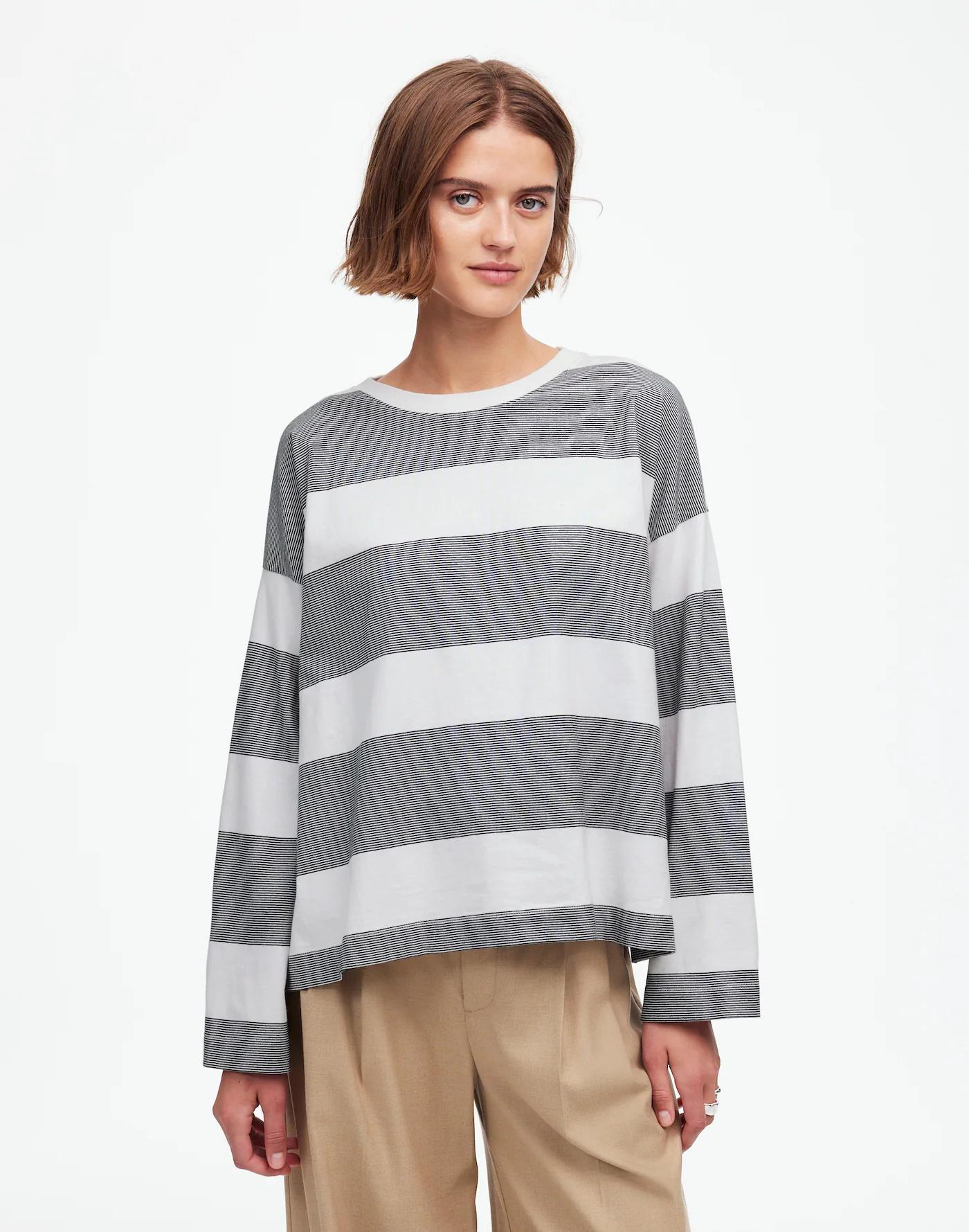 Easy Crewneck Long-Sleeve Tee Product Image