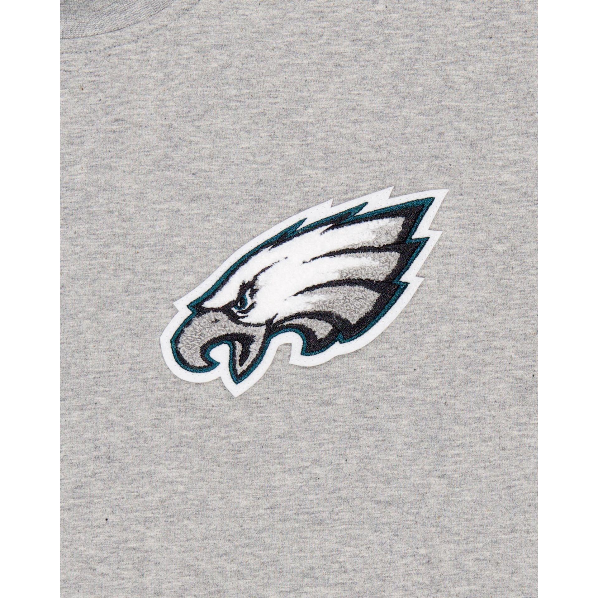 Philadelphia Eagles Gray Logo Select T-Shirt Male Product Image