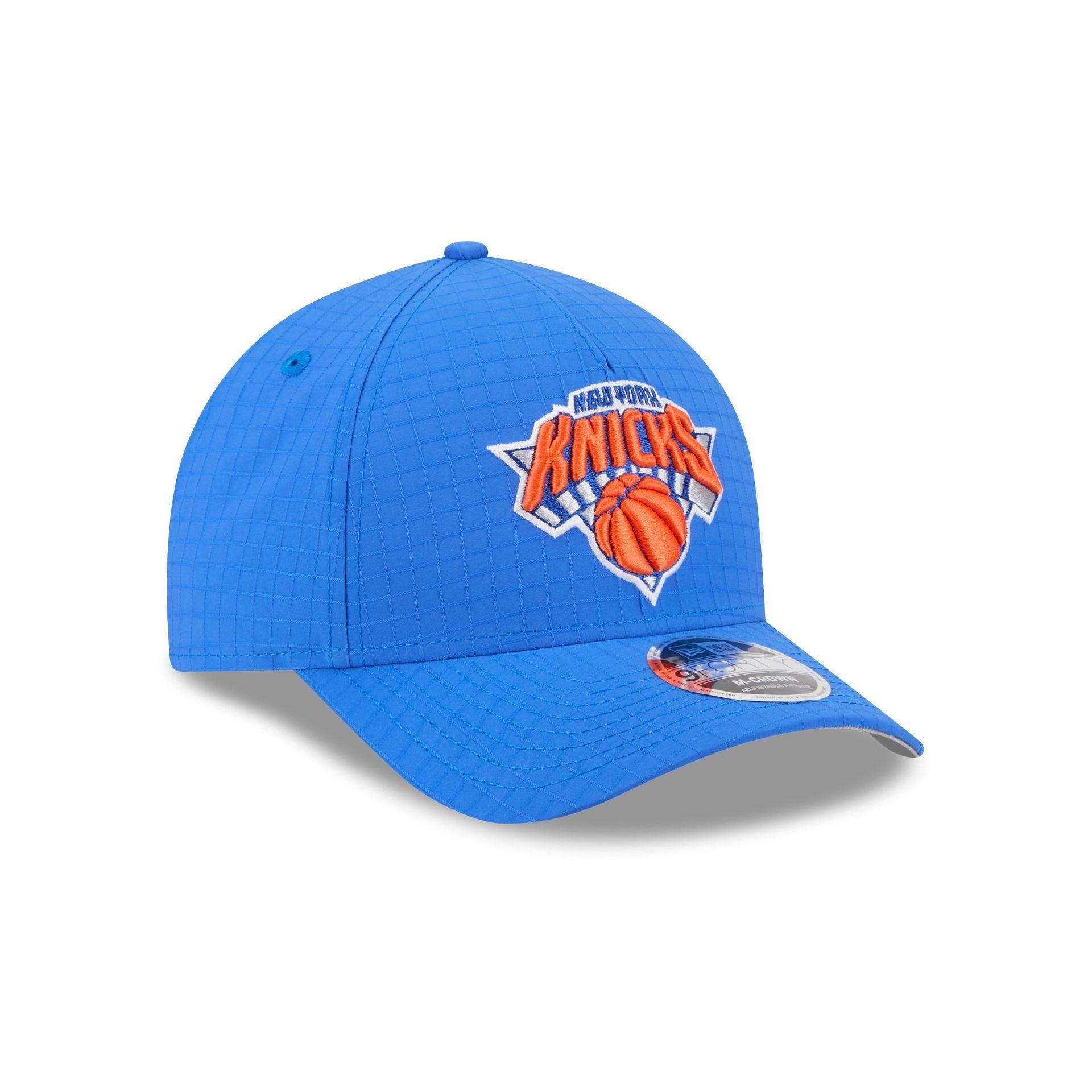 New York Knicks Ripstop 9FORTY M-Crown A-Frame Snapback Hat Male Product Image