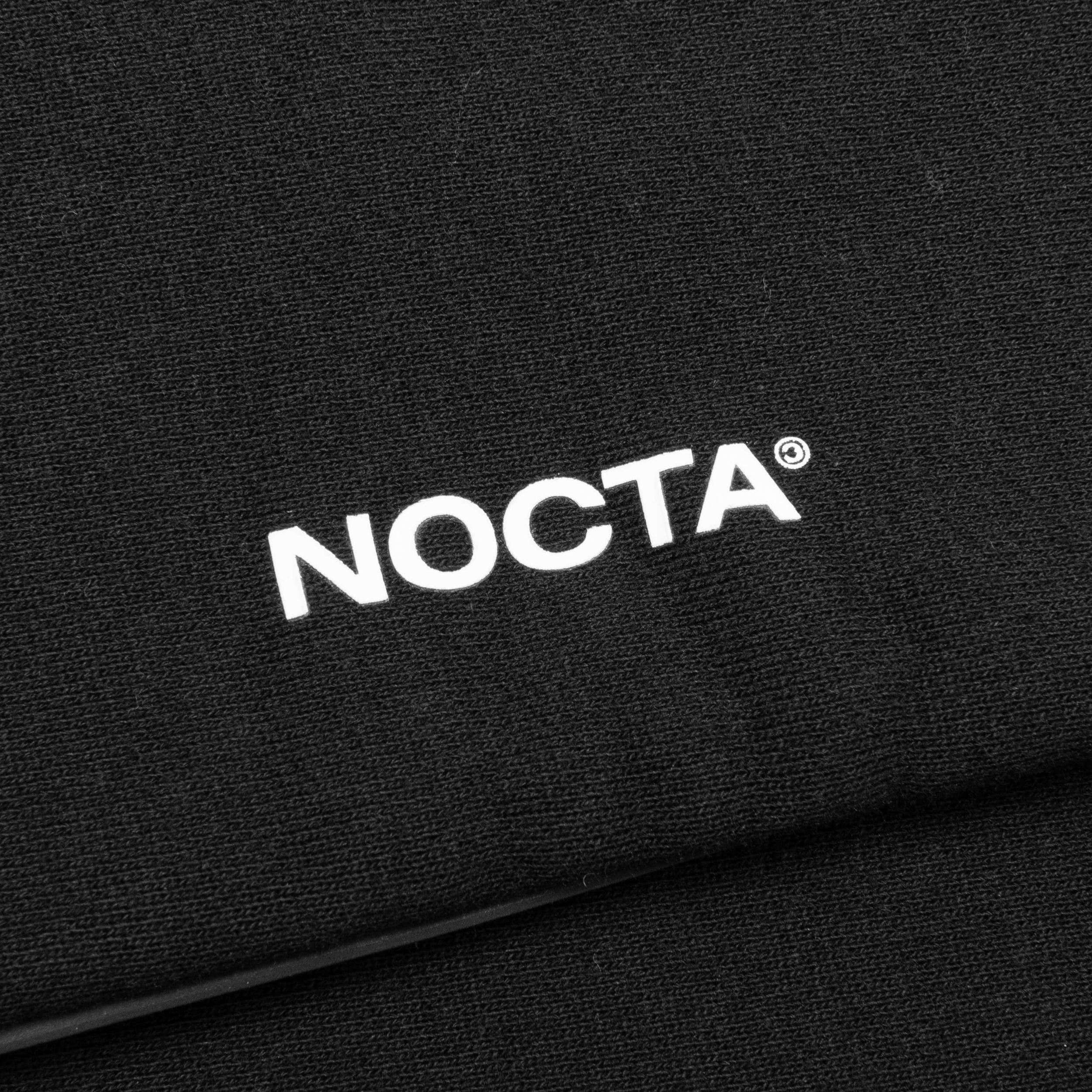 Nike x NOCTA Fleece CS Pants -Black/White Male Product Image