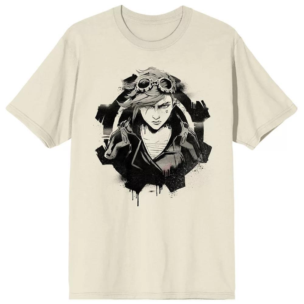 Men's Arcane Gear Skull Short Sleeve Graphic T-Shirt, Size: Medium, Off White Product Image