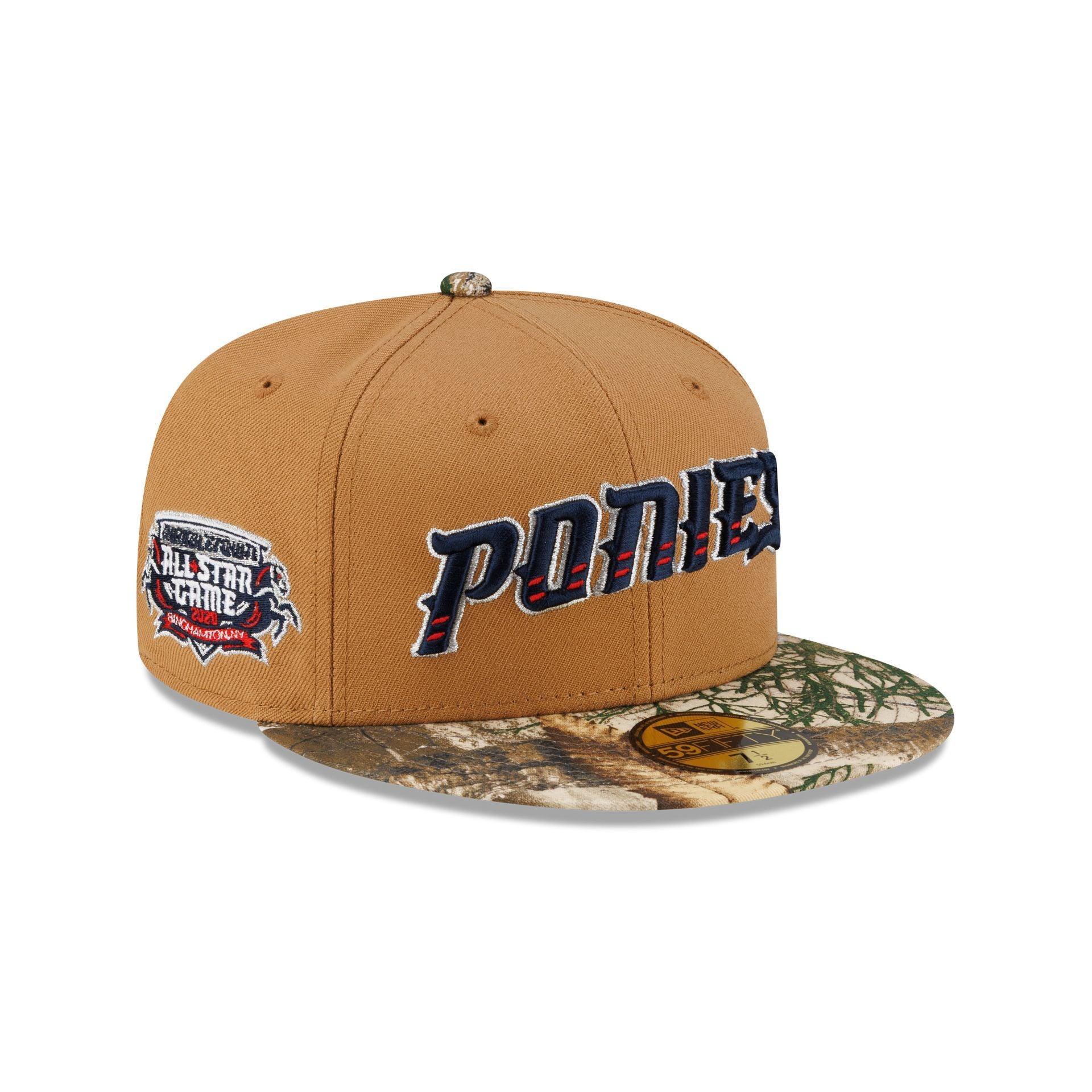 Just Caps Realtree Binghamton Rumble Ponies 59FIFTY Fitted Hat Male Product Image