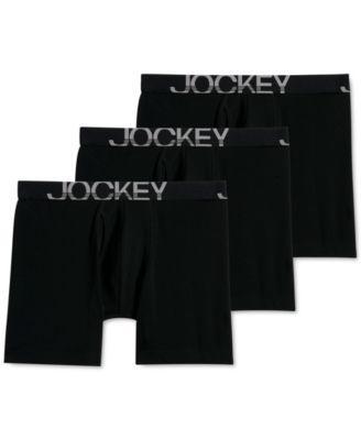 Men's Jockey® 3-pack ActiveStretch™ Long Leg Briefs, Size: Medium, Turquoise Assorted Product Image