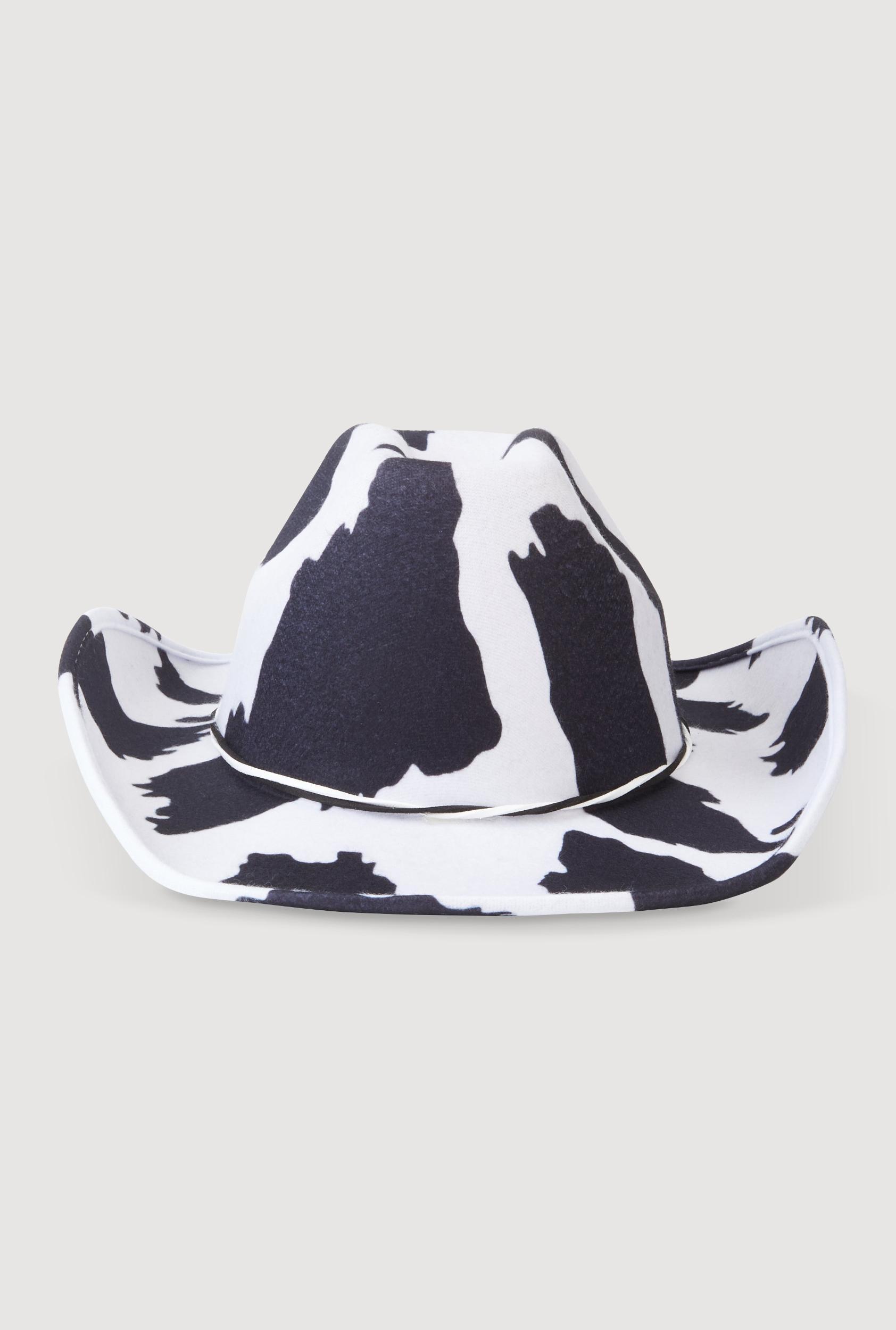 Western Cow Print Cowboy Hat Female Product Image