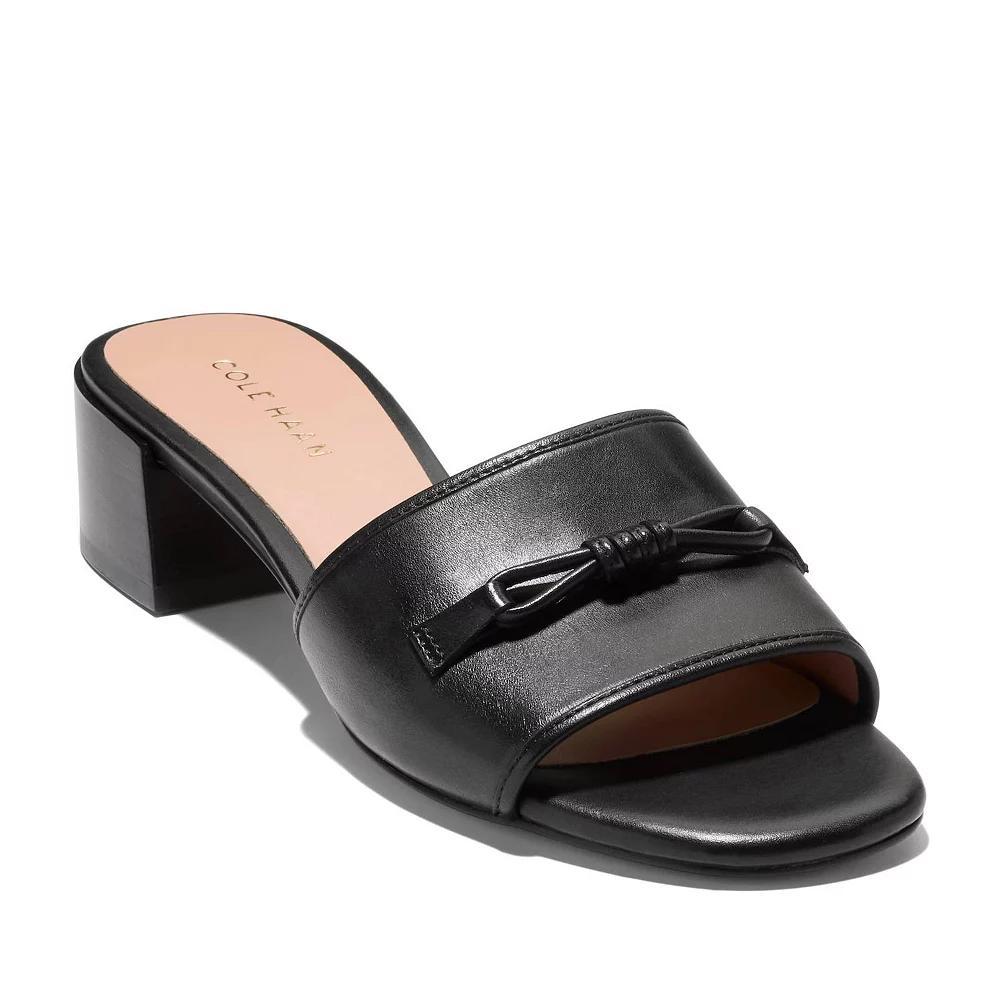 Cole Haan Cailyn Women's Bow Mules, Size: 8.5, Black Product Image