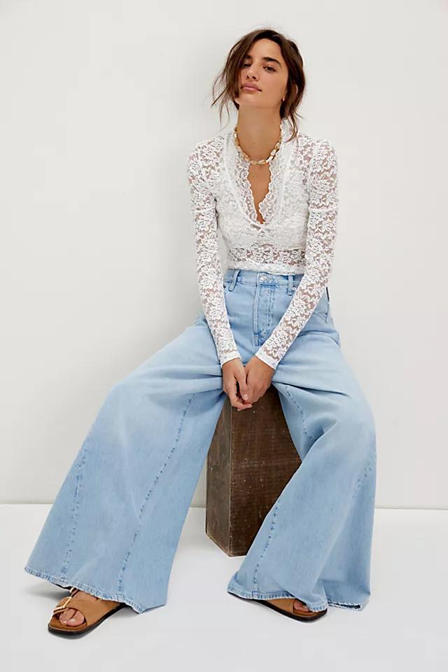 CRVY Pacifica Wide-Leg Jeans Product Image