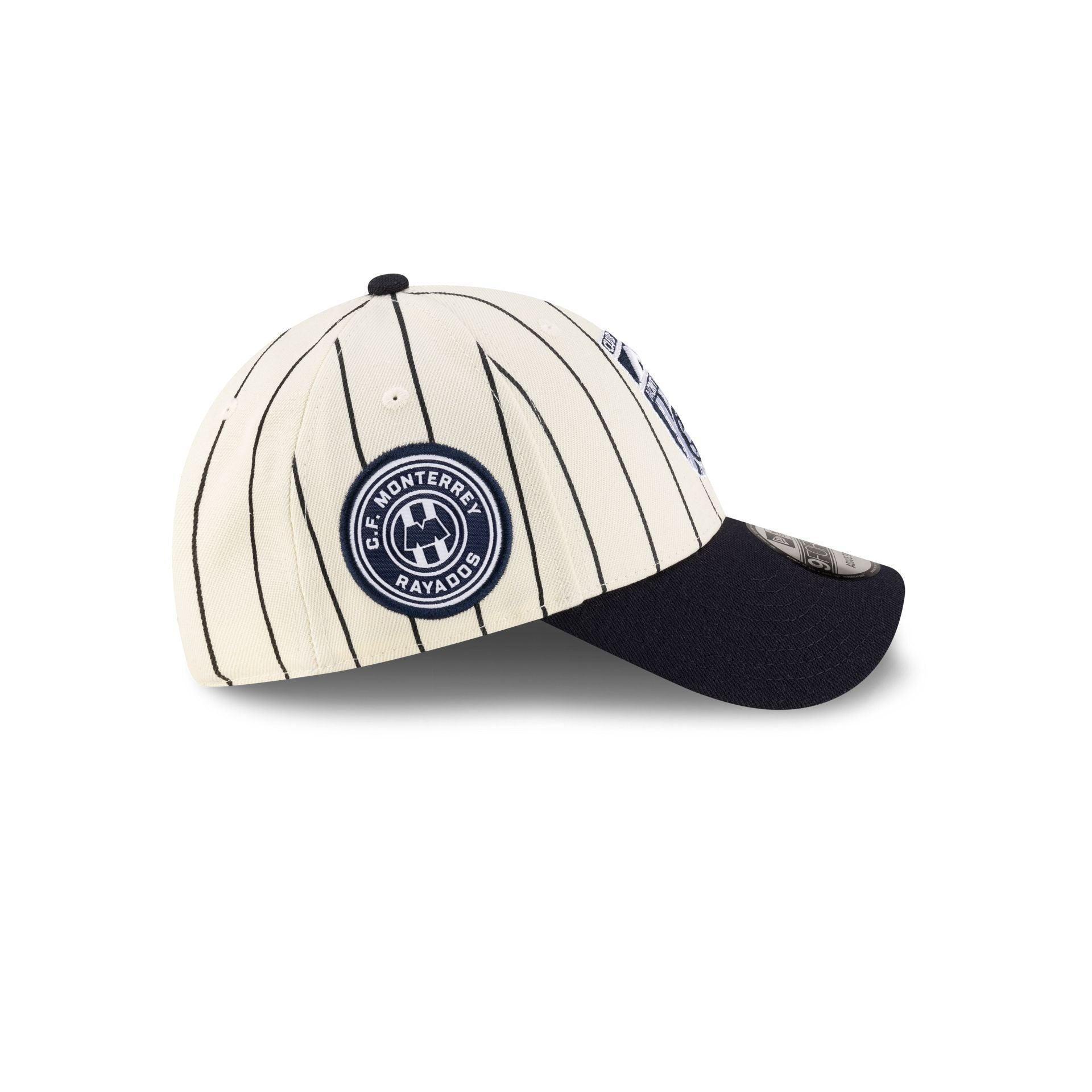 Rayados Retro Pinstripe 9FORTY Snapback Hat Male Product Image