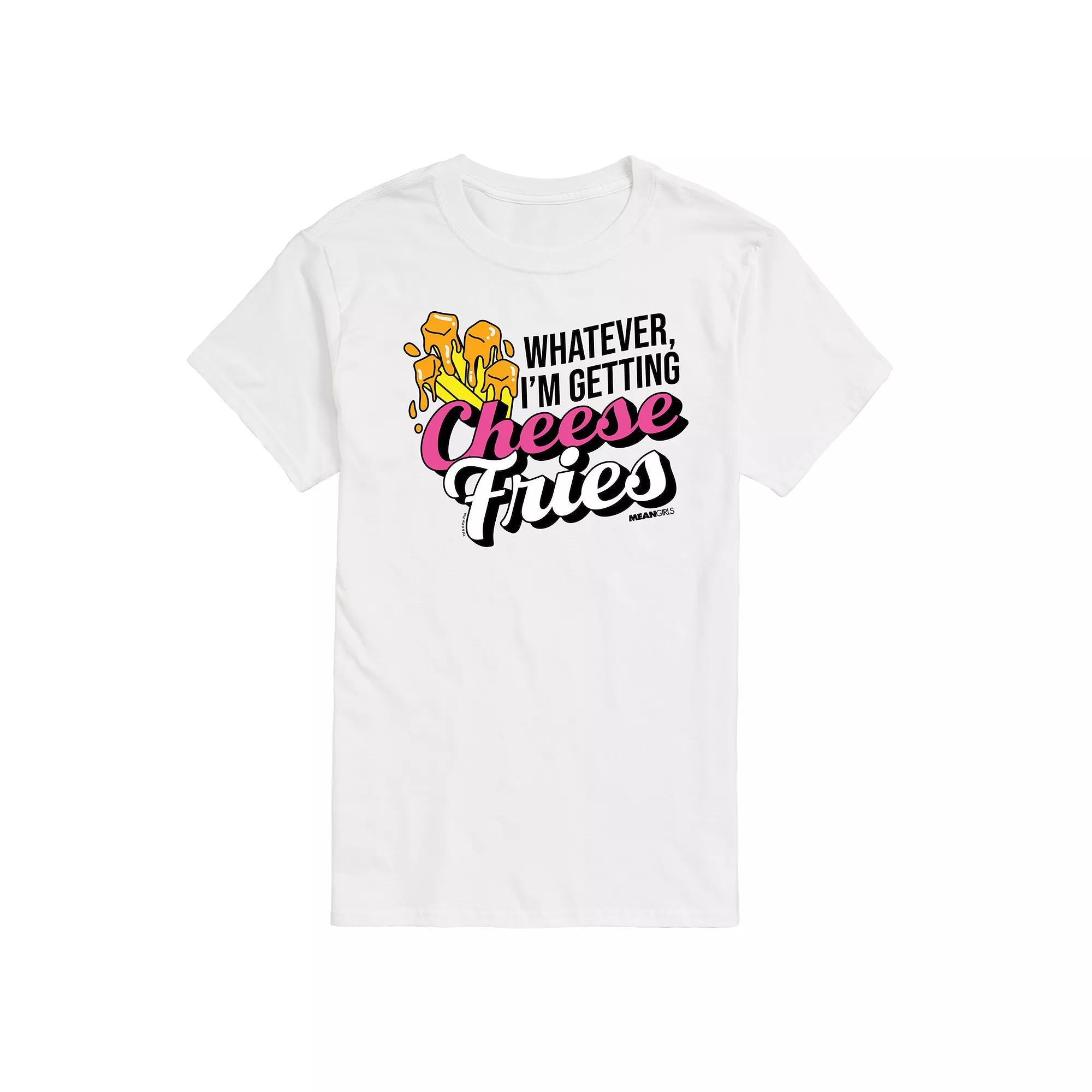 Mens Mean Girls Cheese Fries Graphic Tee Product Image