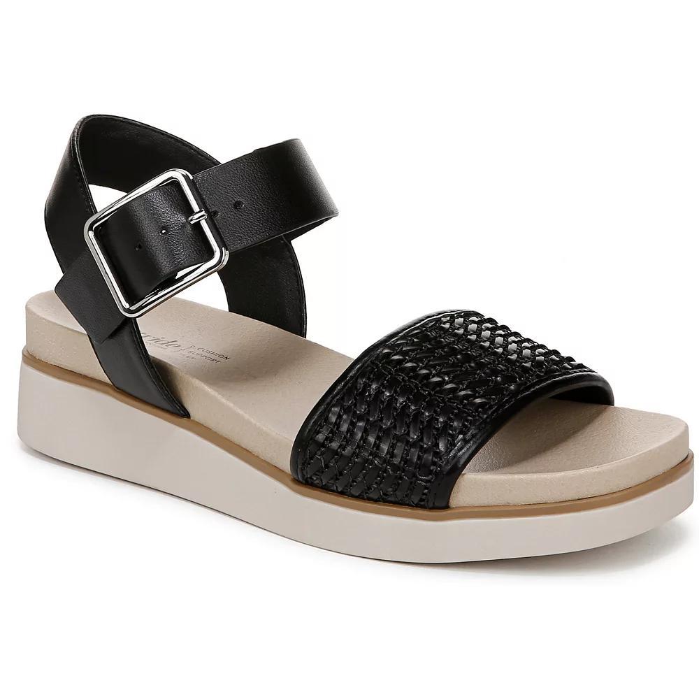 LifeStride Gillian2 Womens Platform Sandals Ivory Product Image
