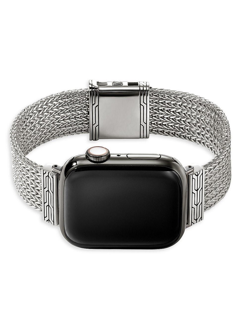 Womens Sterling Silver Smartwatch Bracelet/0.71 Product Image