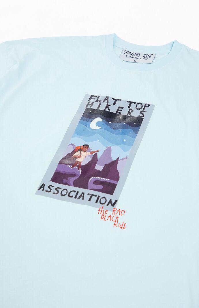 Rad Black Kids Men's Flat Top Hikers T-Shirt Product Image