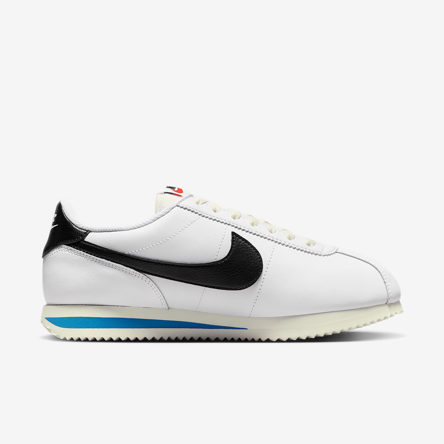 Nike Womens Cortez Leather Shoes | DN1791-100 Product Image
