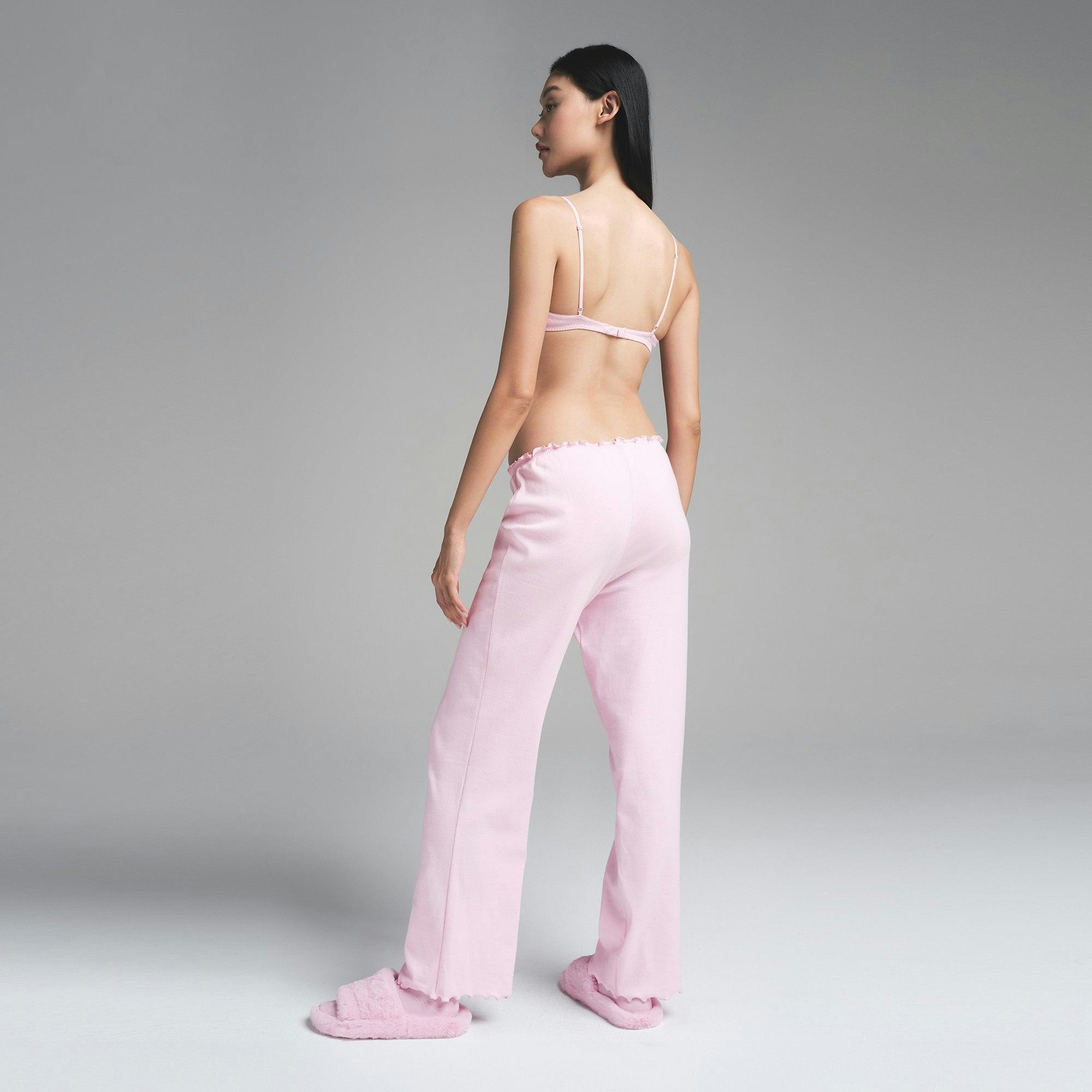 LOGO POINTELLE STRAIGHT LEG PANT | CHERRY BLOSSOM Product Image