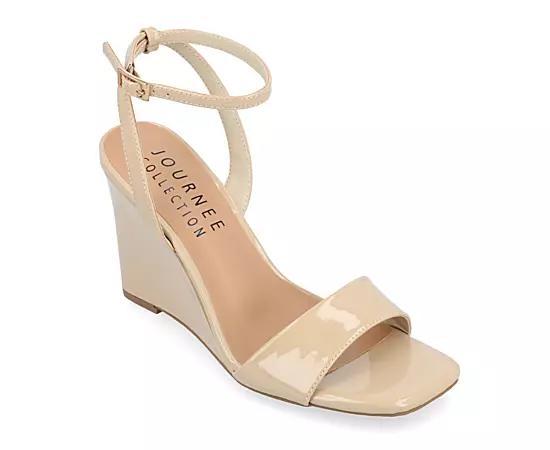 Journee Collection Womens Konna Wedge Sandal Product Image