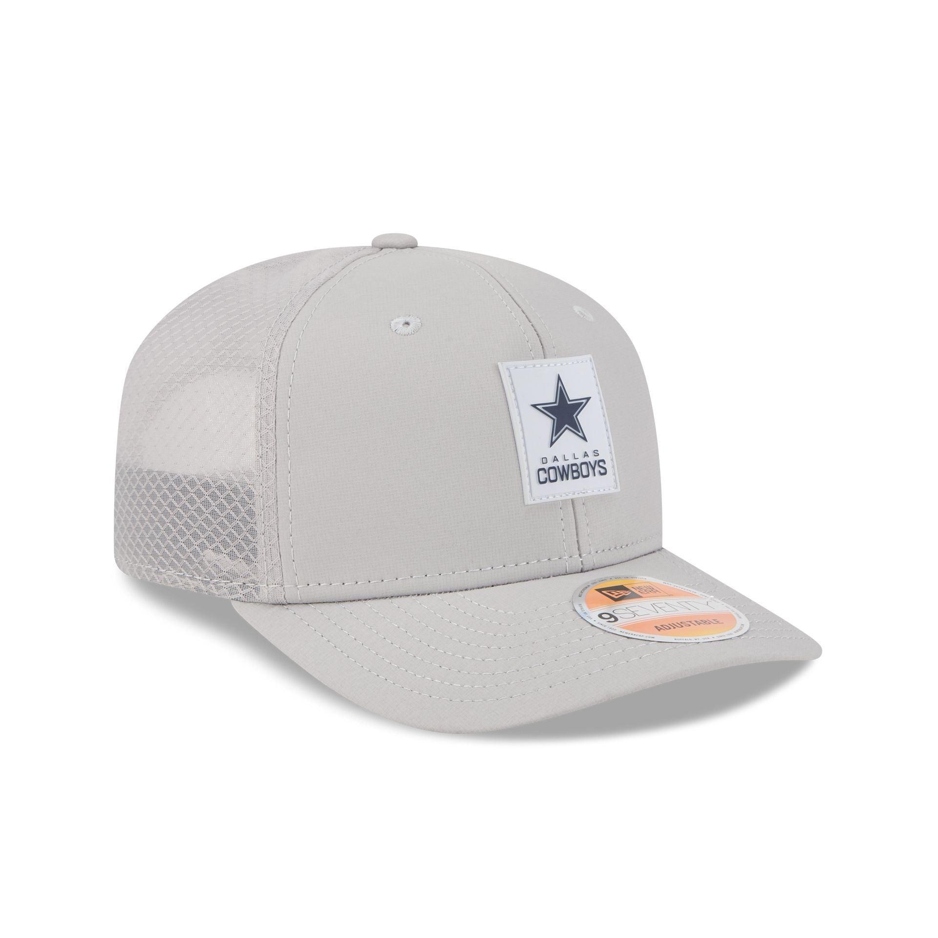 Dallas Cowboys 2025 Sideline Hot Weather Gray 9SEVENTY Trucker Hat Male Product Image