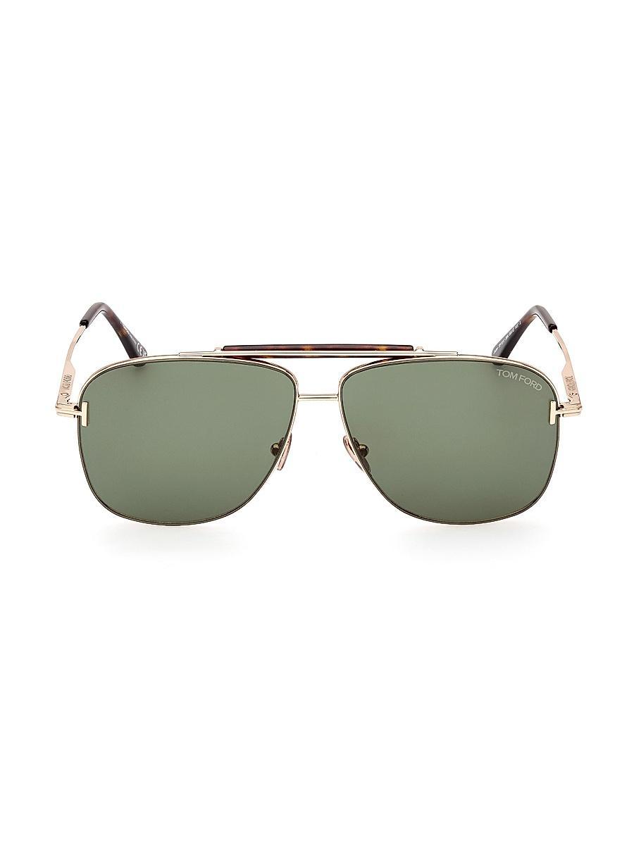 Mens Jaden 60MM Navigator Sunglasses Product Image