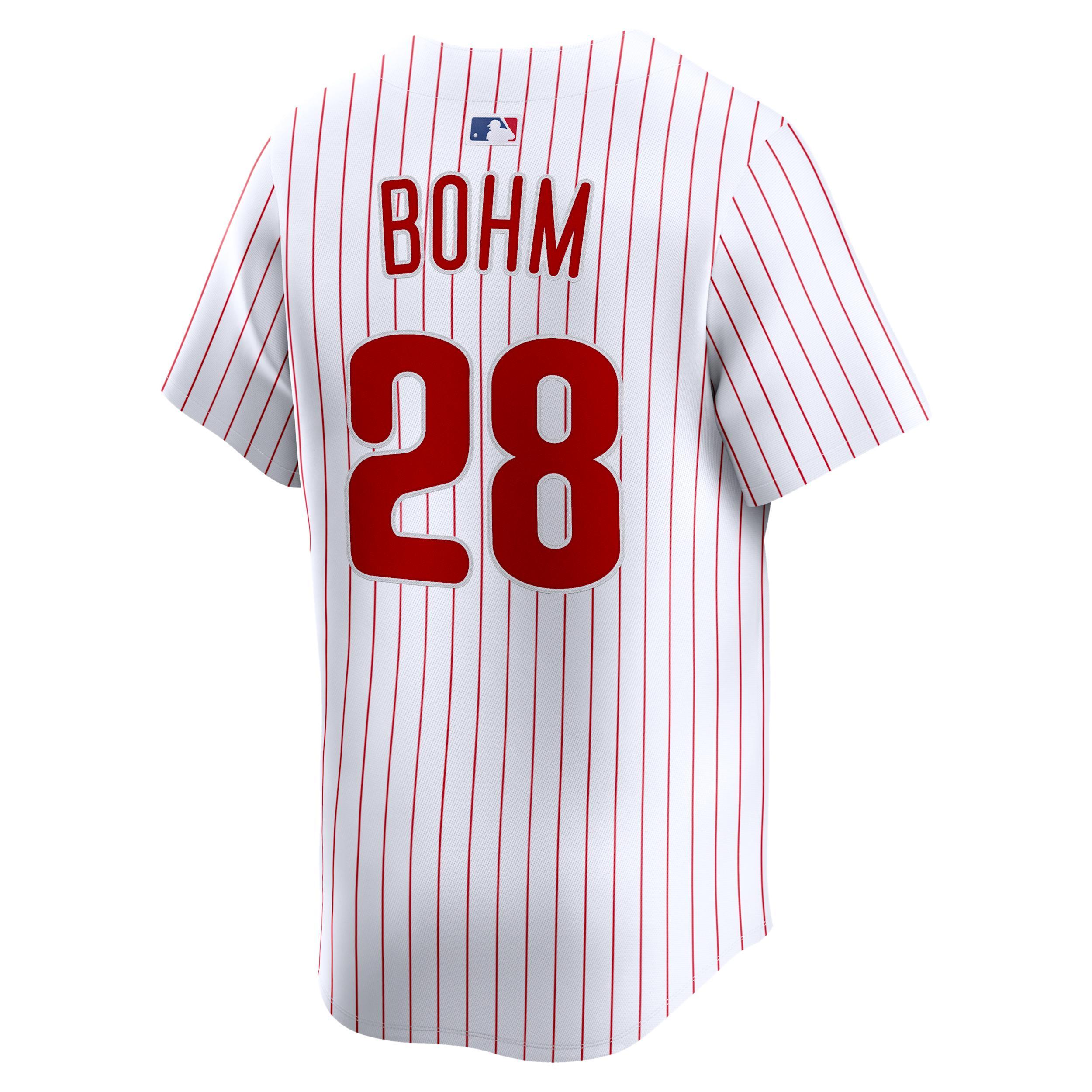 Men's Nike Bryce Harper White Philadelphia Phillies Home Limited Player Jersey, Size: Large Product Image