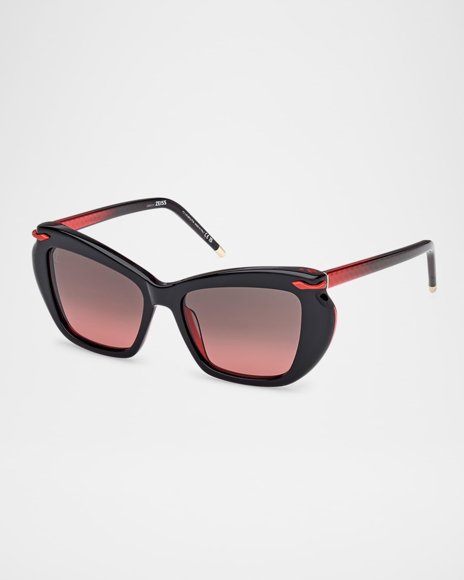 Square Acetate Sunglasses Product Image