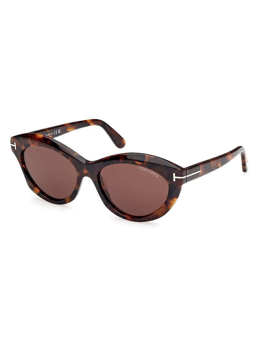 Womens Toni 55MM Oval Sunglasses Product Image