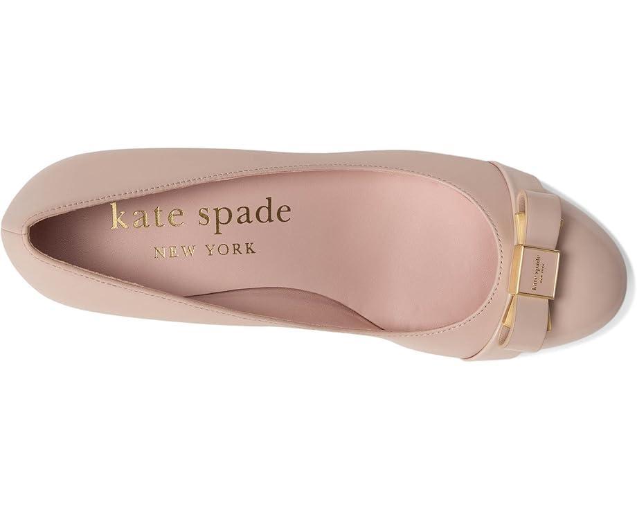 Deco Bow Smooth Leather Ballet Pump Product Image