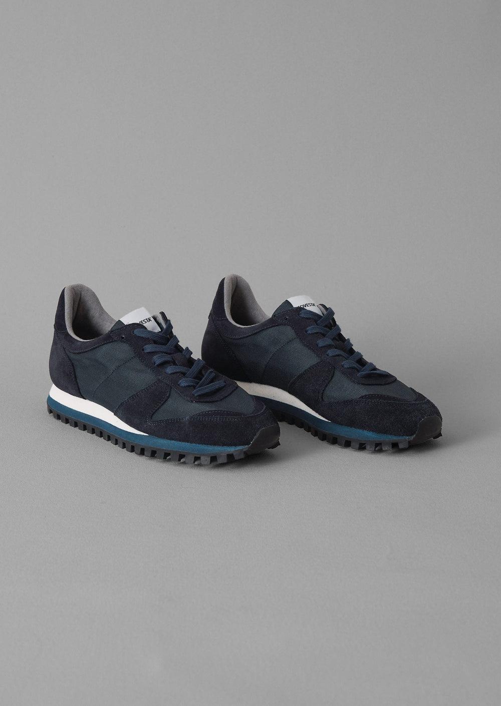 Novesta Marathon Trail Sole Trainers | Dark Navy Product Image
