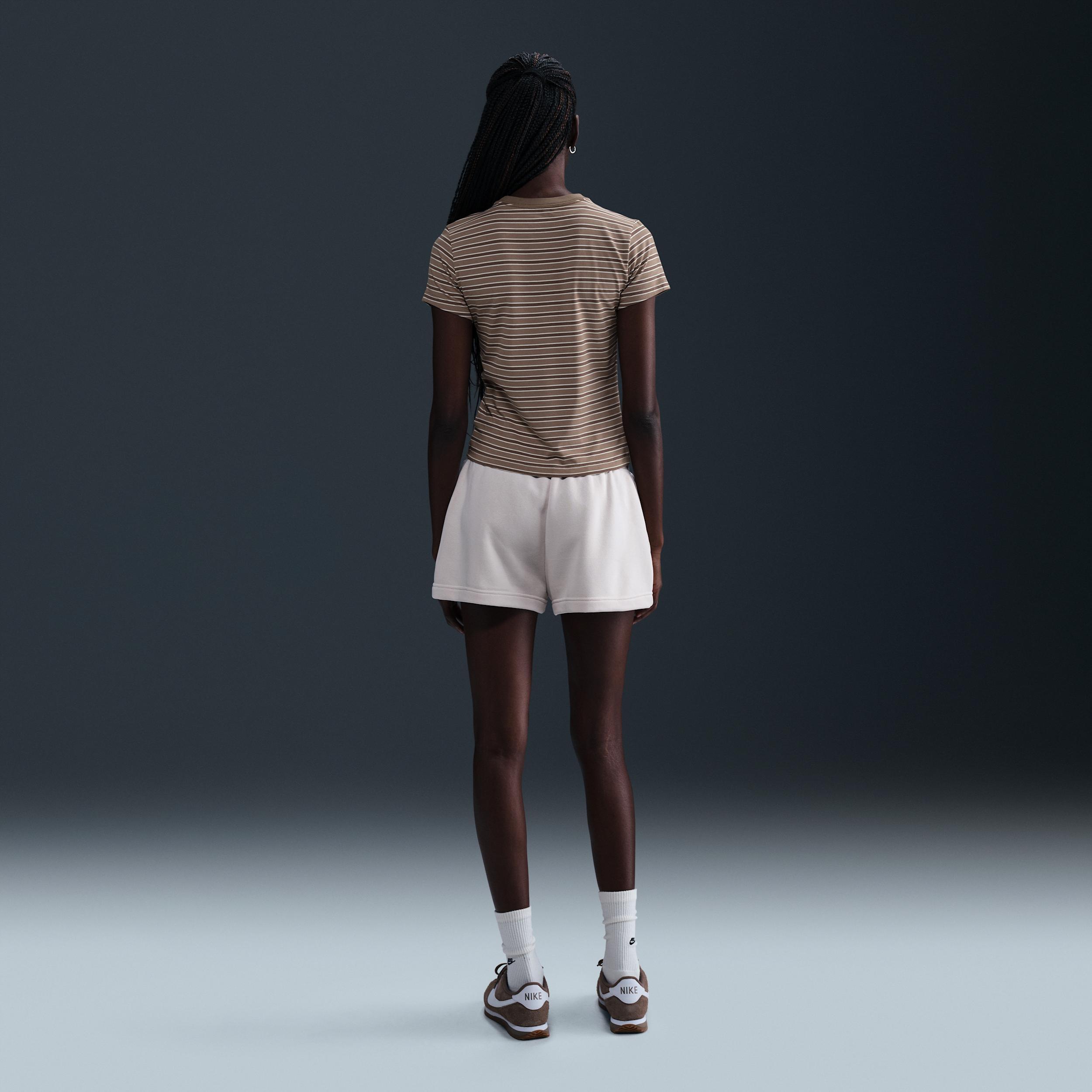 Nike Sportswear Chill Knit Women's Slim Striped T-Shirt Product Image