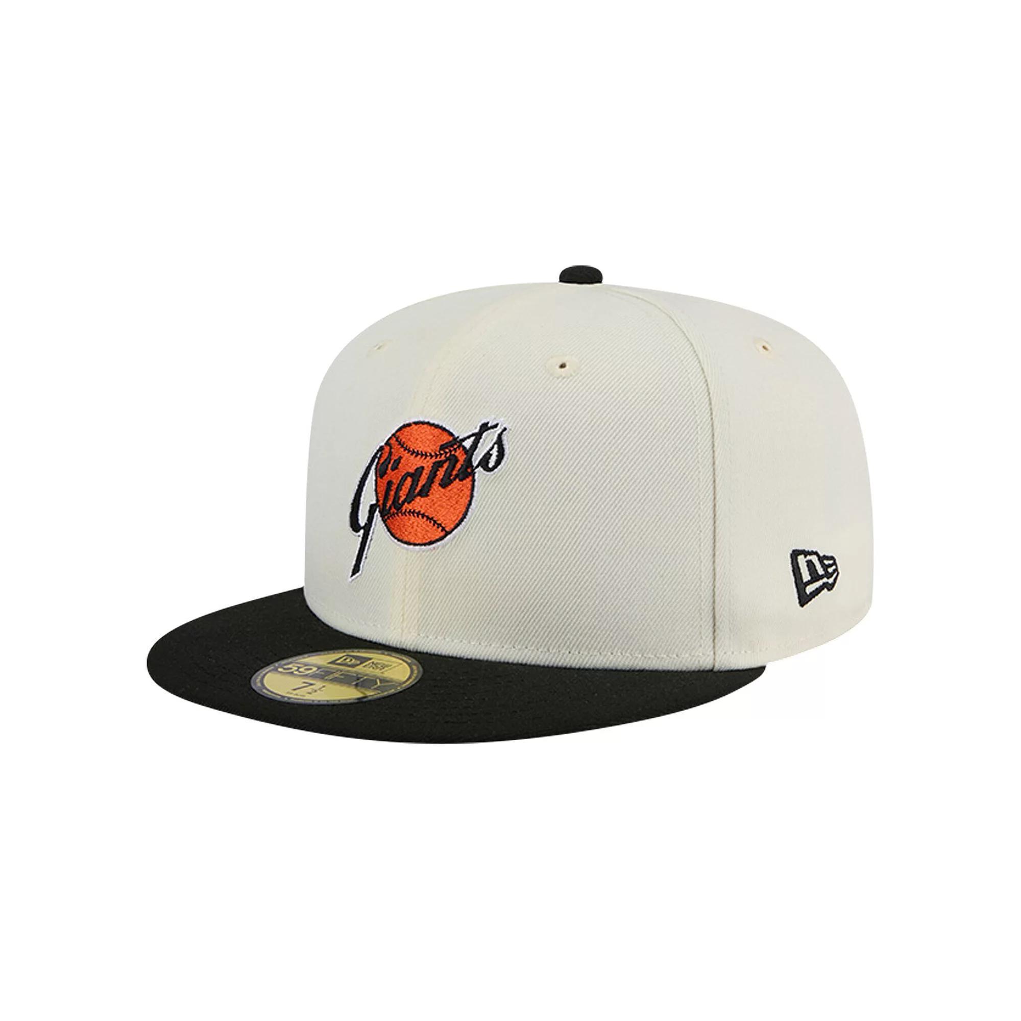 Men's New Era White San Francisco Giants Cooperstown Collection Alternate Chrome 59FIFTY Fitted Hat, Size: 7 3/4 Product Image