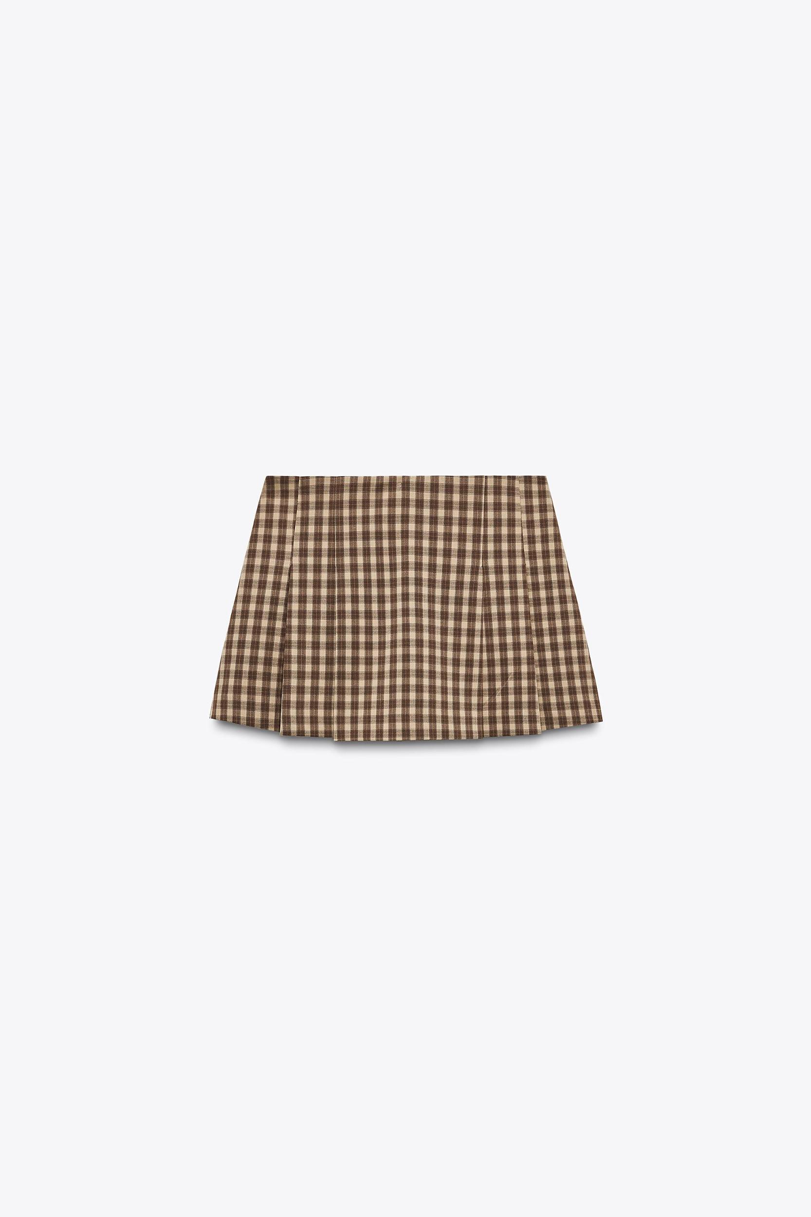 PLAID SKORT Product Image