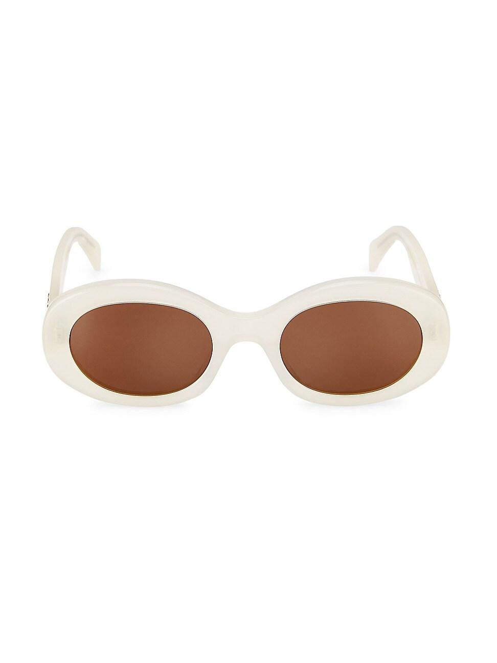 Celine Triomphe Oval Sunglasses, 52mm Product Image