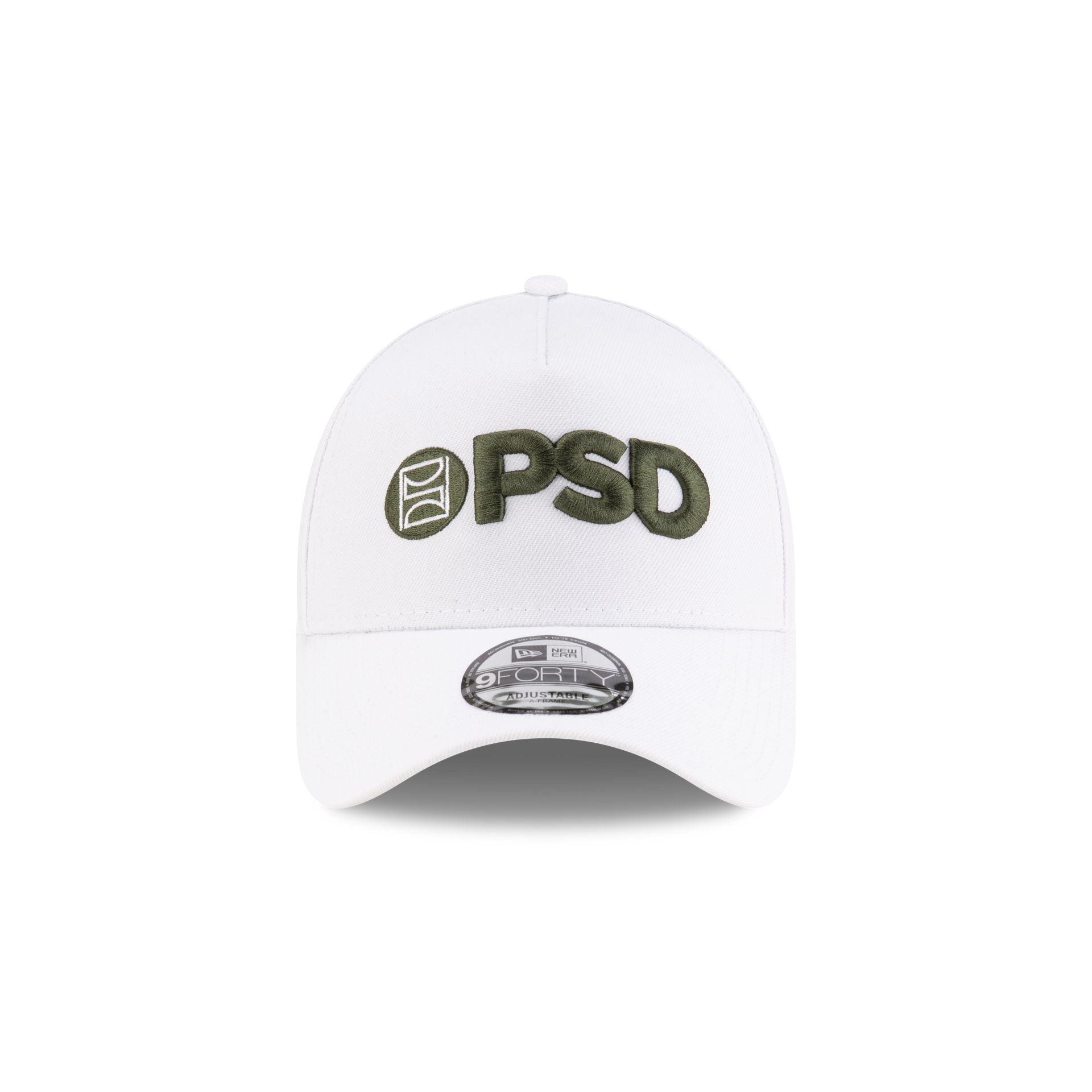 PSD White Forest 9FORTY A-Frame Snapback Hat Male Product Image