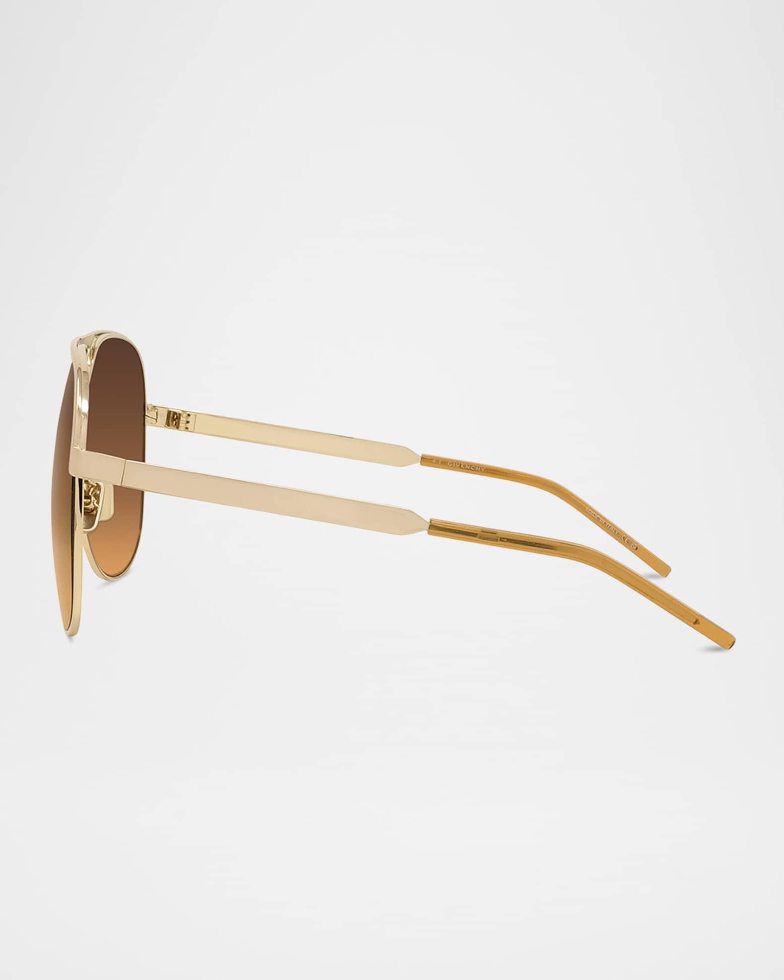 GV40117UW Aviator Metal Sunglasses Product Image