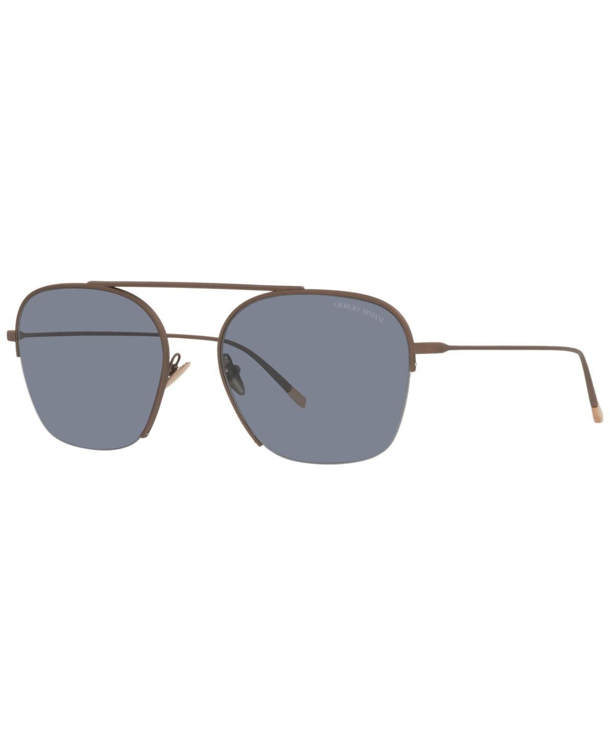 Mens 55MM Wayfarer Sunglasses Product Image