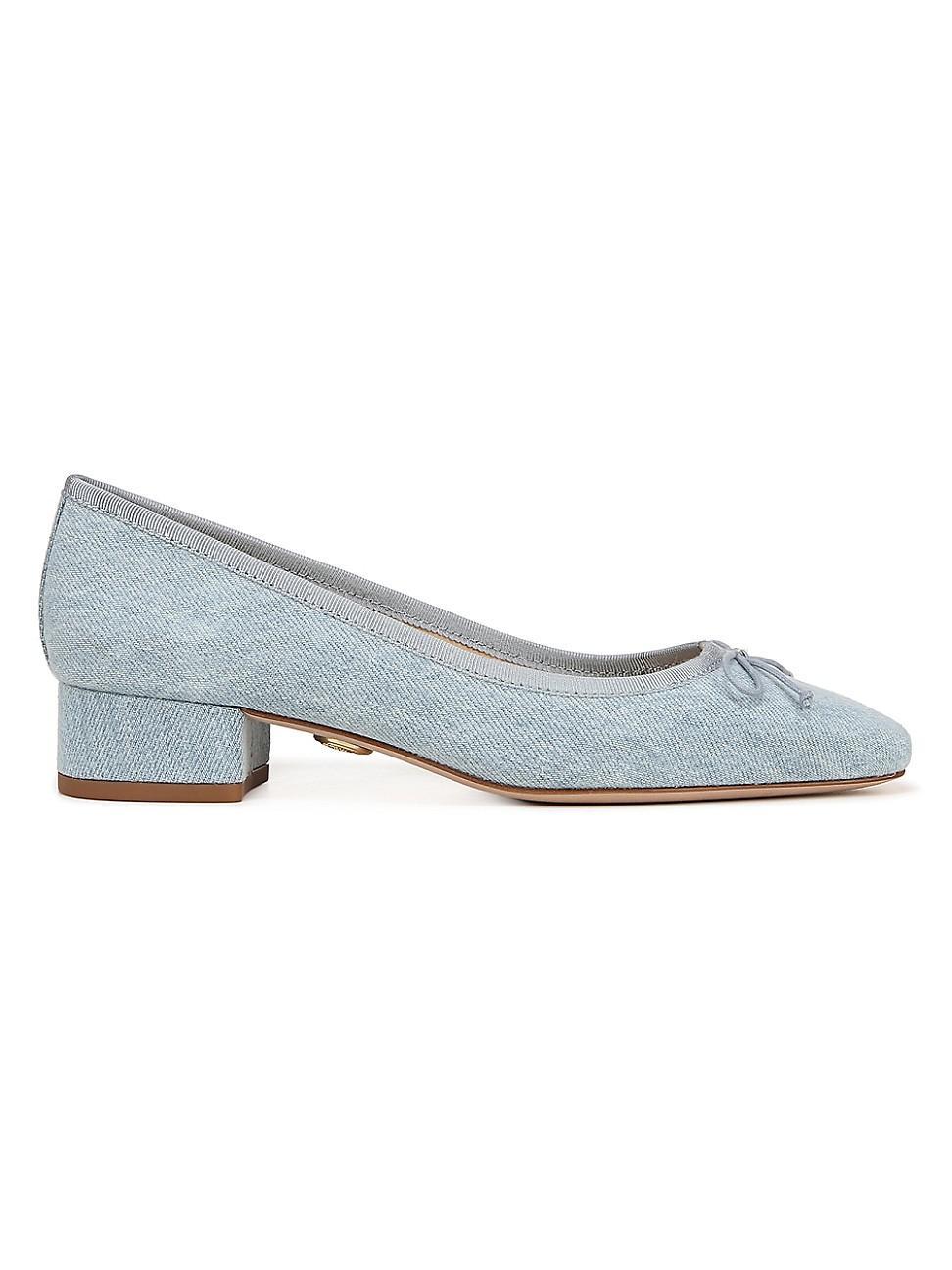 Veronica Beard Womens Cecile Slip On Mid Heel Pumps Product Image