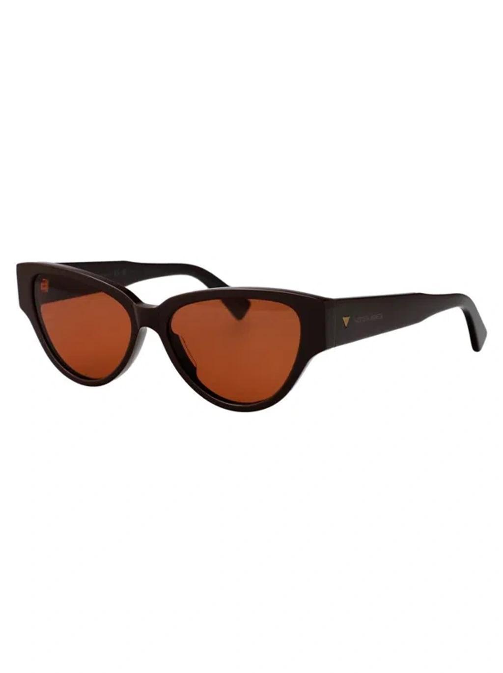 BOTTEGA VENETA Sunglasses In Brown Product Image