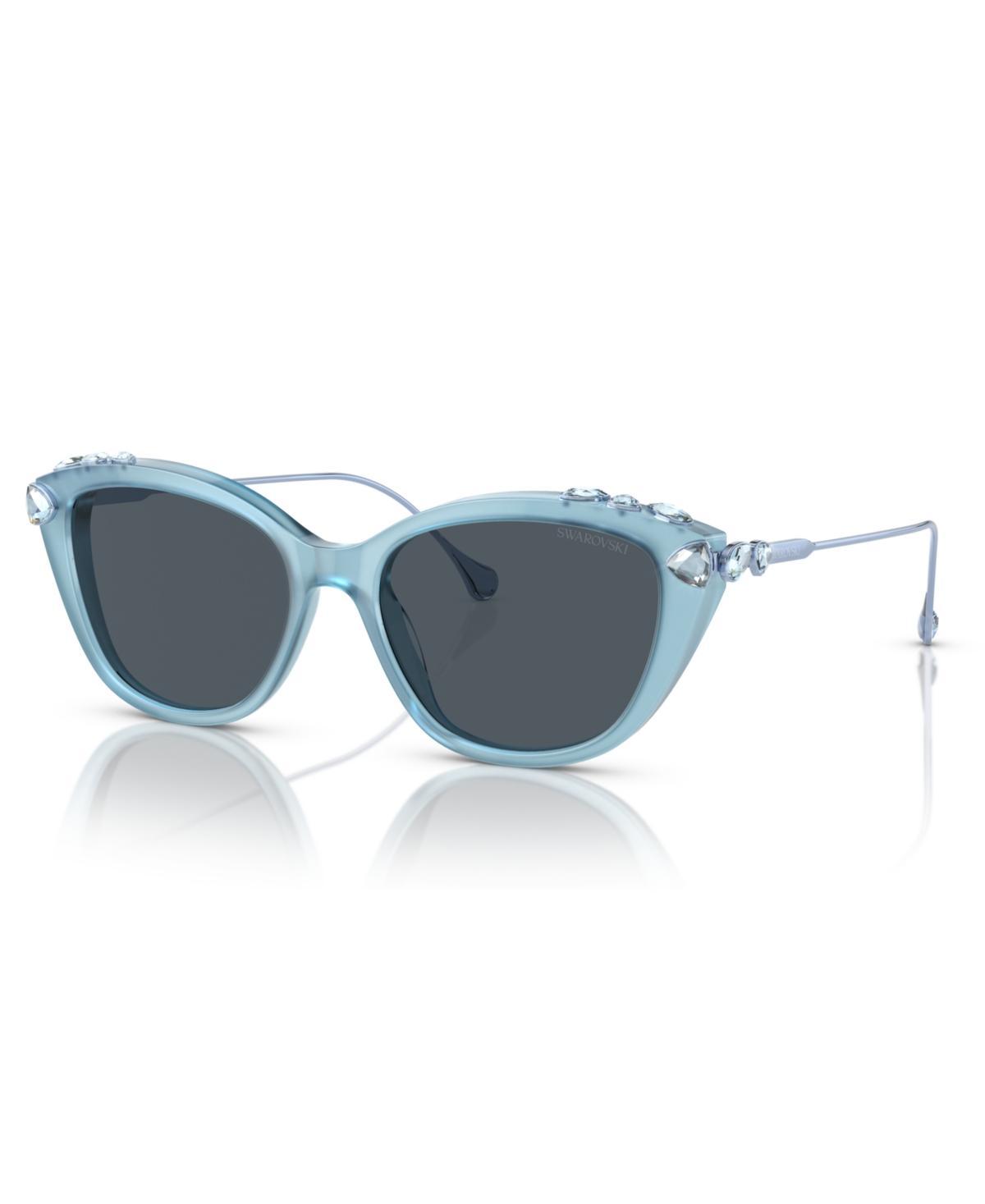 Swarovski SK6010 53mm Jeweled Cat Eye Sunglasses Product Image