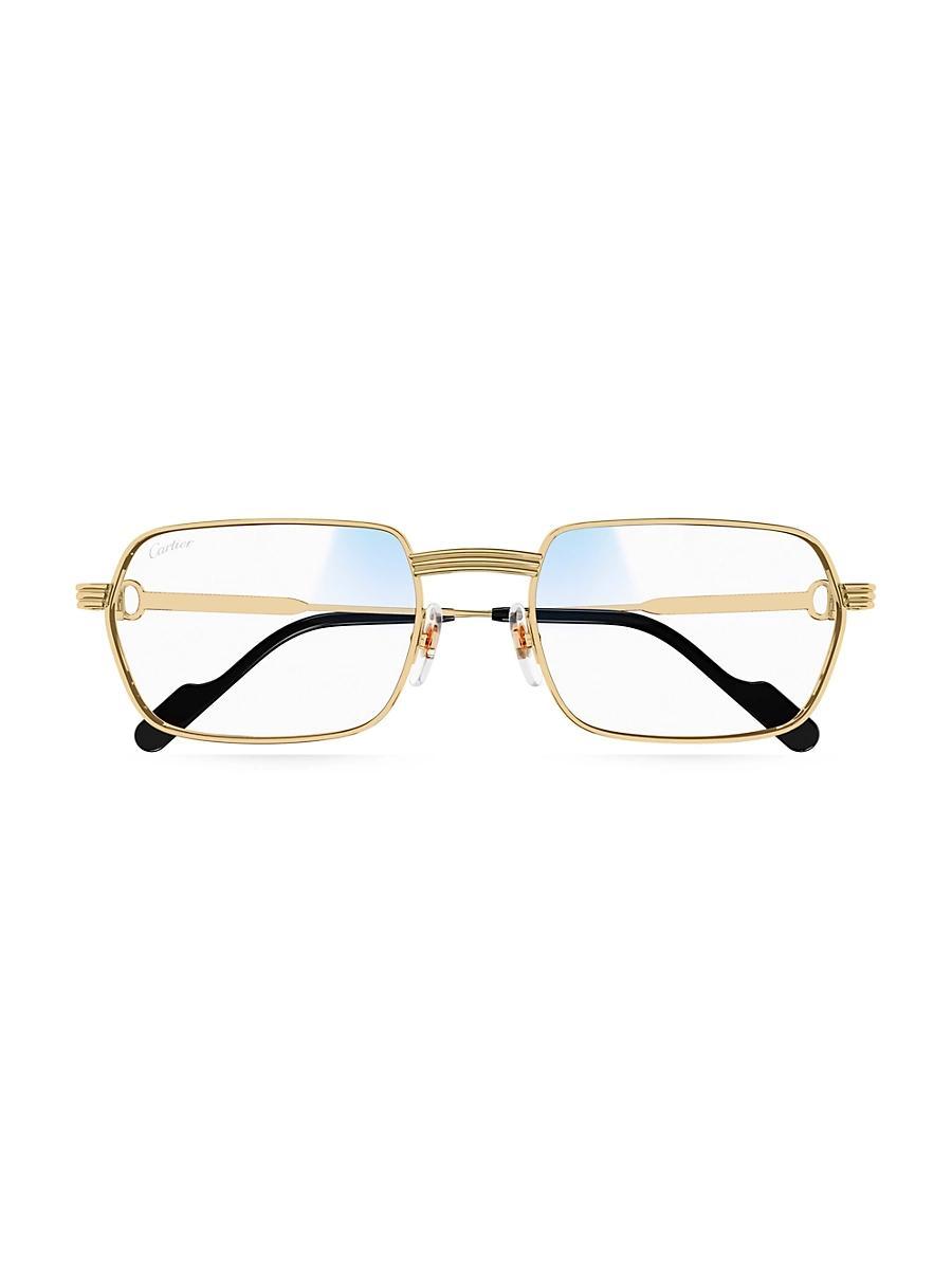 Mens Premire de Cartier 56MM Rectangular Optical Glasses Product Image