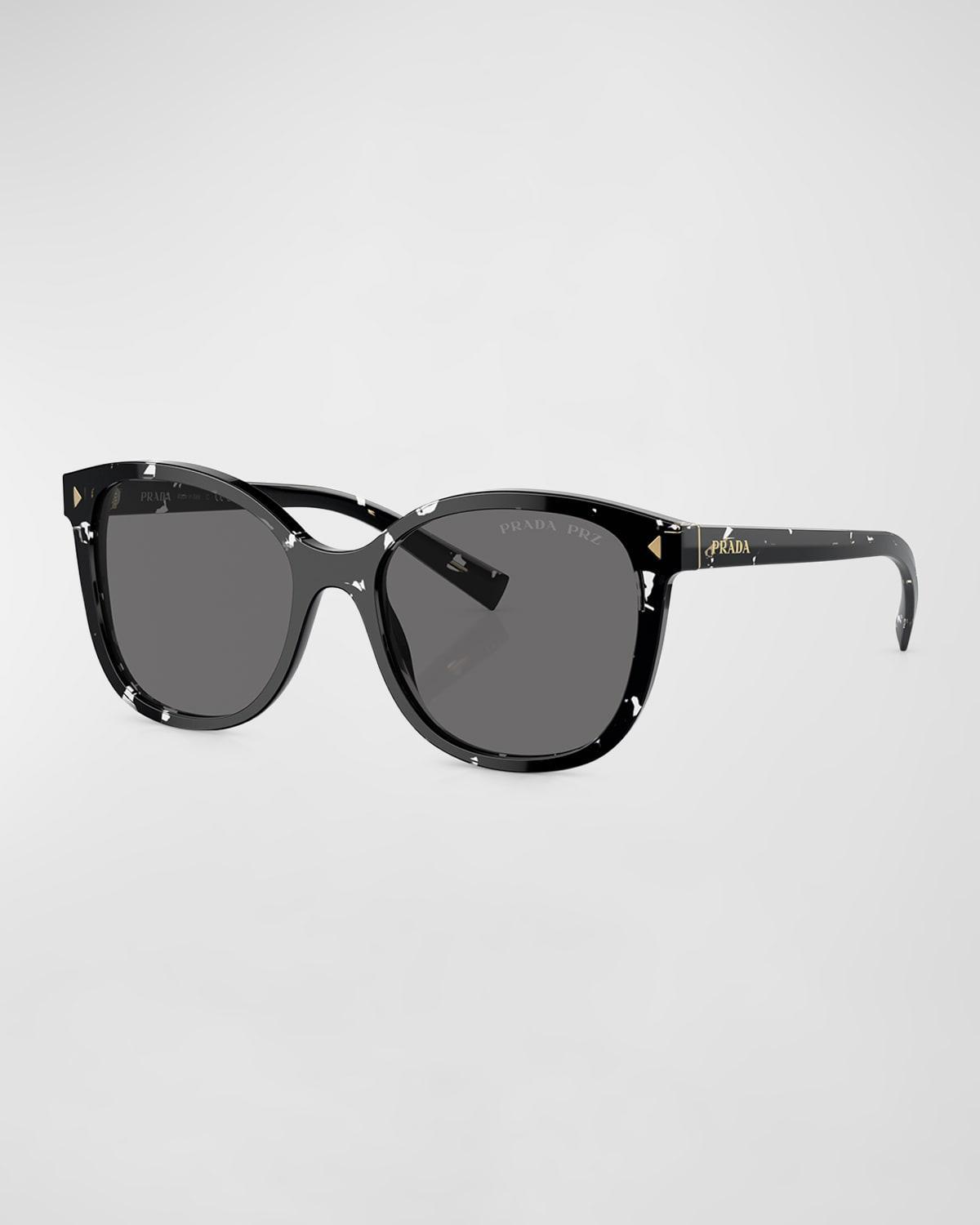PR 22ZS Logo Square Acetate Sunglasses Product Image