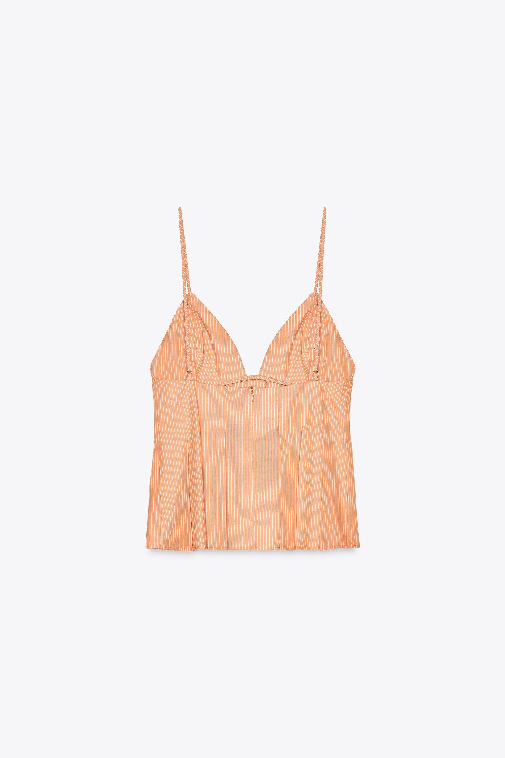 STRIPED POPLIN TOP Product Image