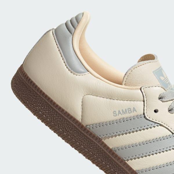 adidas Samba OG Sneaker in Cream White/silver/Sand at Nordstrom, Size 10.5 Women's Product Image