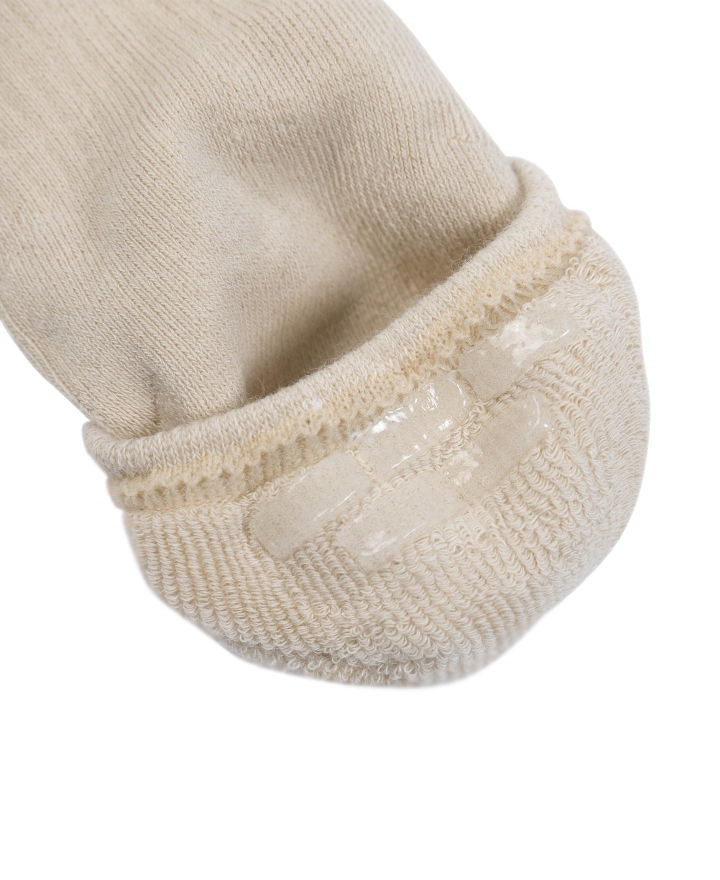 Colored Cotton No Show Socks - Navy Product Image