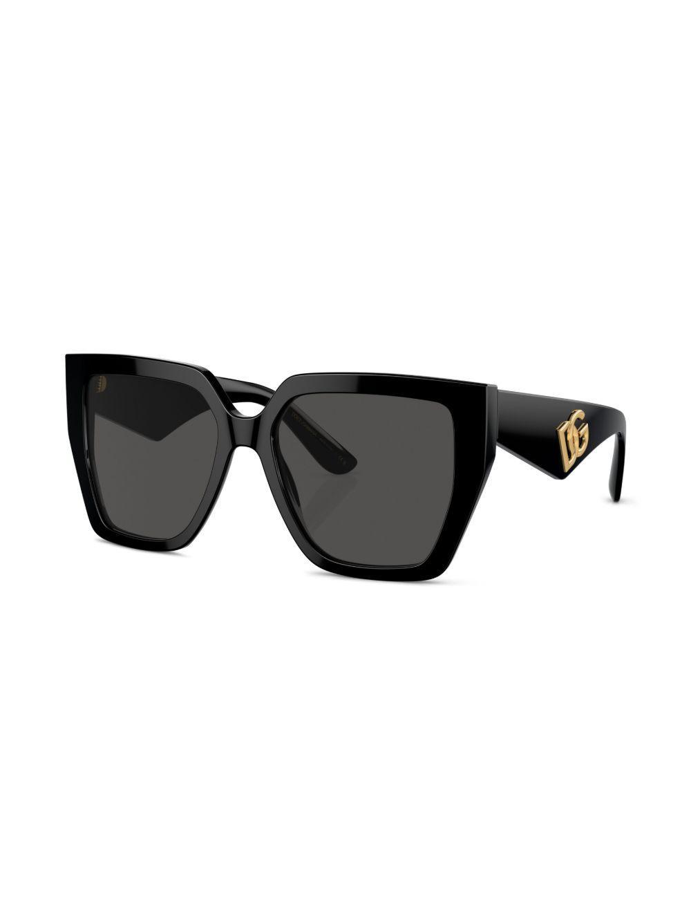 tinted square-frame sunglasses Product Image
