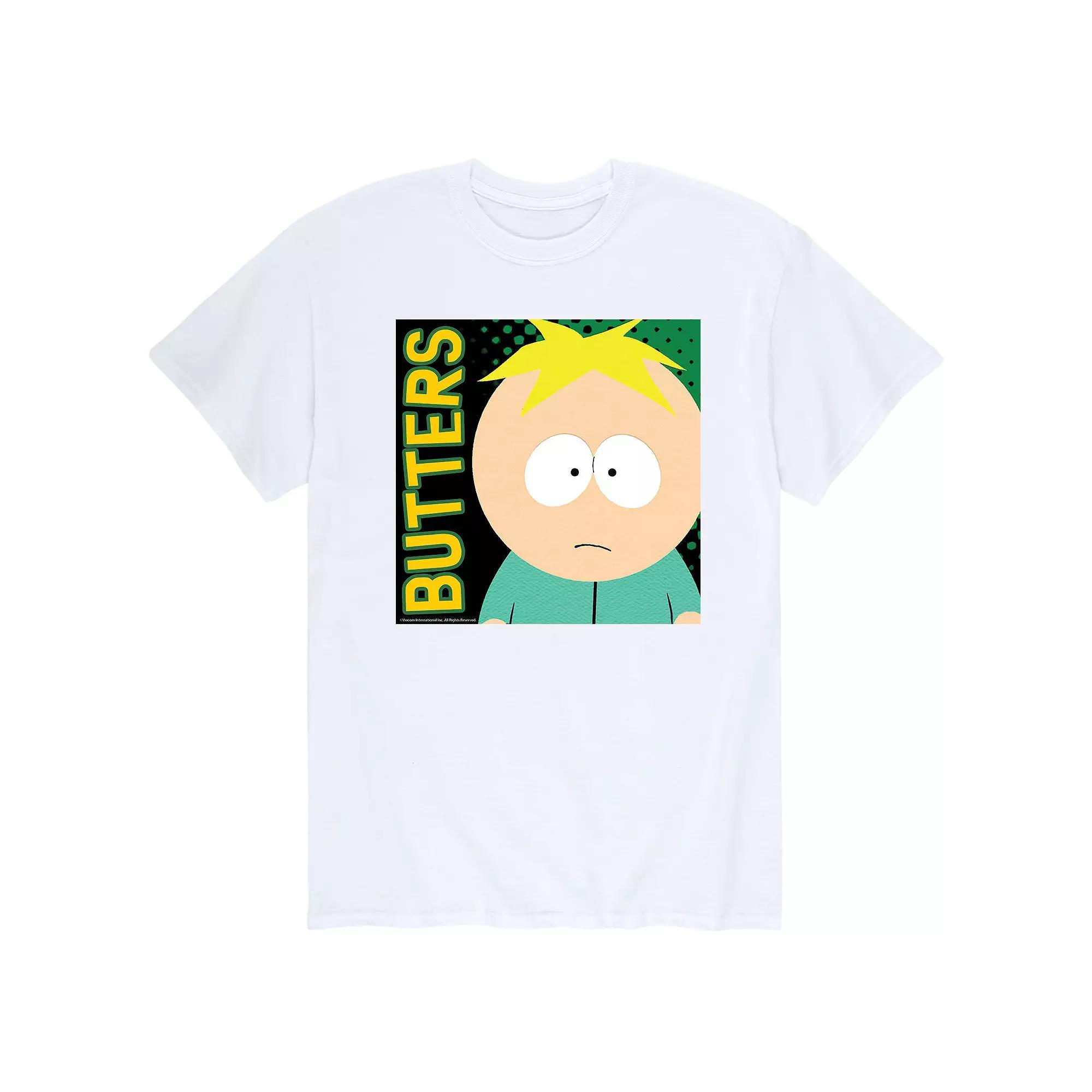 Men's South Park Butters Tee, Size: XXL, Athletic Grey Product Image