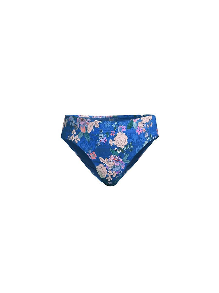 Womens Blue Dove Hipster Bikini Bottom Product Image