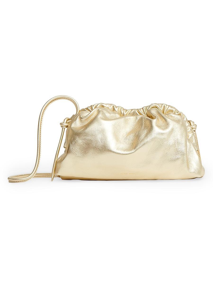 Womens Mini Cloud Leather Clutch Product Image