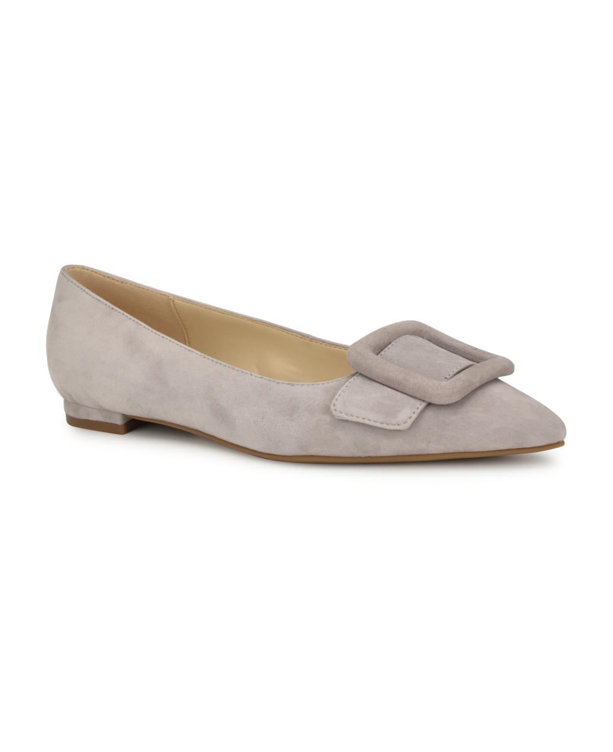 Nine West Jesike Women's Slip-On Pointy Toe Dress Flats, Size: 7.5, Dark Blue Tweed Product Image