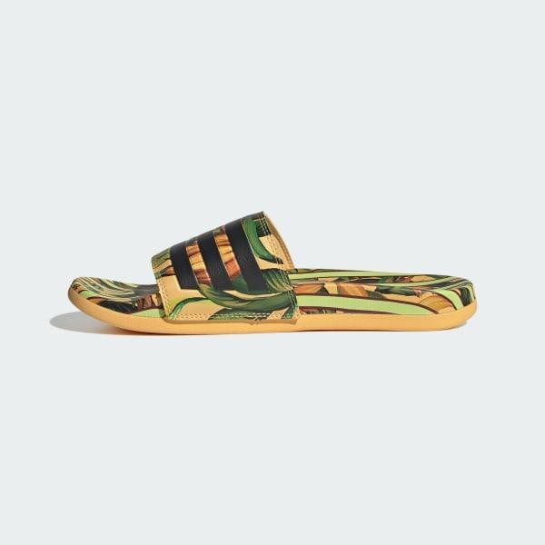 adidas adilette Women's Comfort Swimming Sandals, Size: 11, Bright Orange Product Image