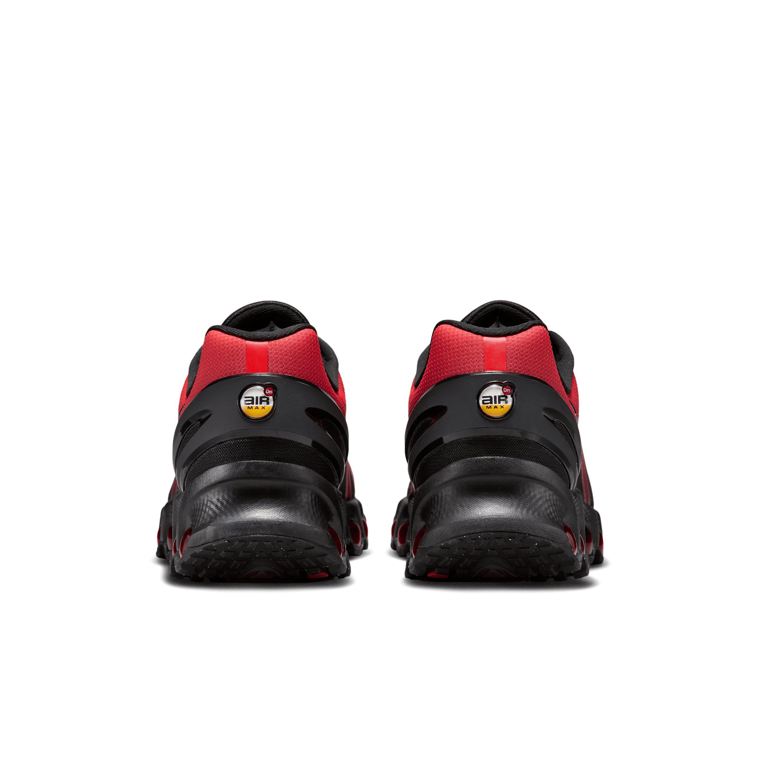 Nike Mens Air Max Dn8 Casual Shoes in Black/Gym Red/Bright Crimson Product Image