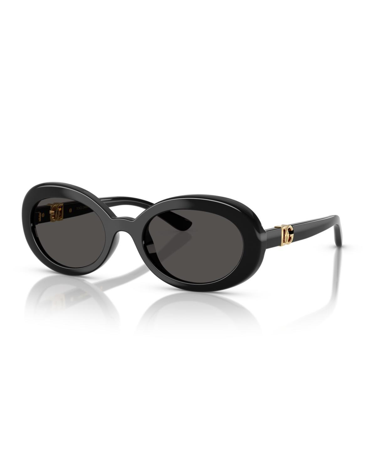 DOLCE & GABBANA Kids' Sunglasses Dx6007u (ages 7 In Black Product Image