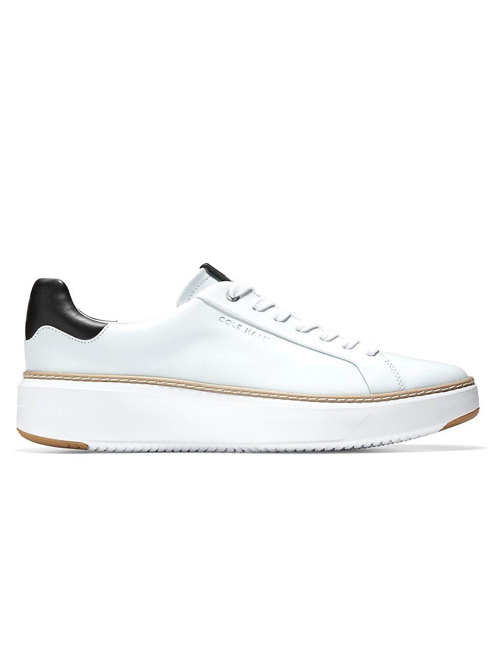 Womens Topspin Low-Top Leather Sneakers Product Image