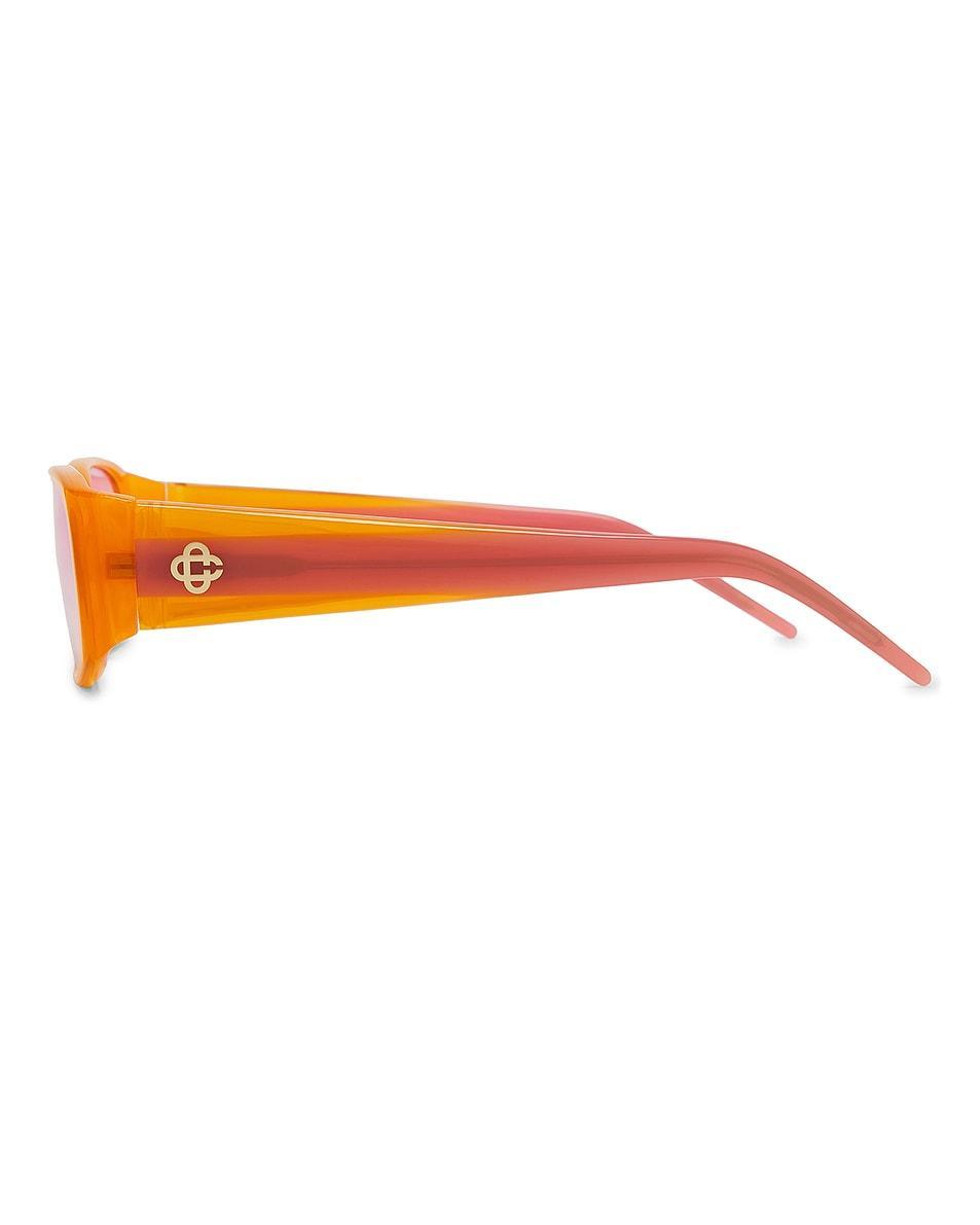 Oval Stripe Sunglasses Product Image